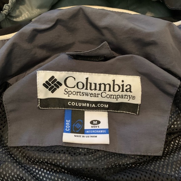Columbia Interchange Core Winter Jacket With Hood Excellent Medium - Picture 2 of 7